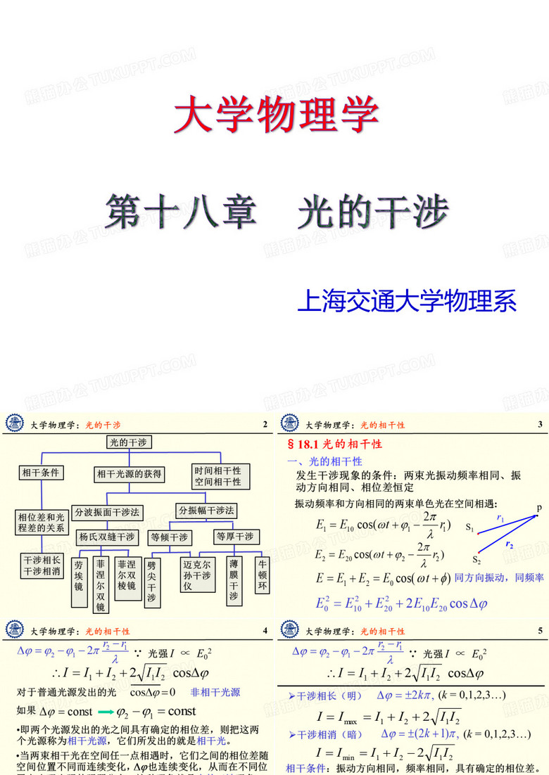 光的干涉