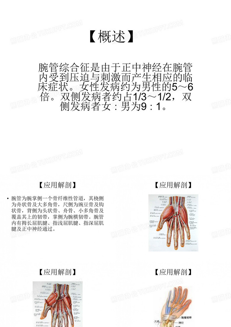 腕管综合征