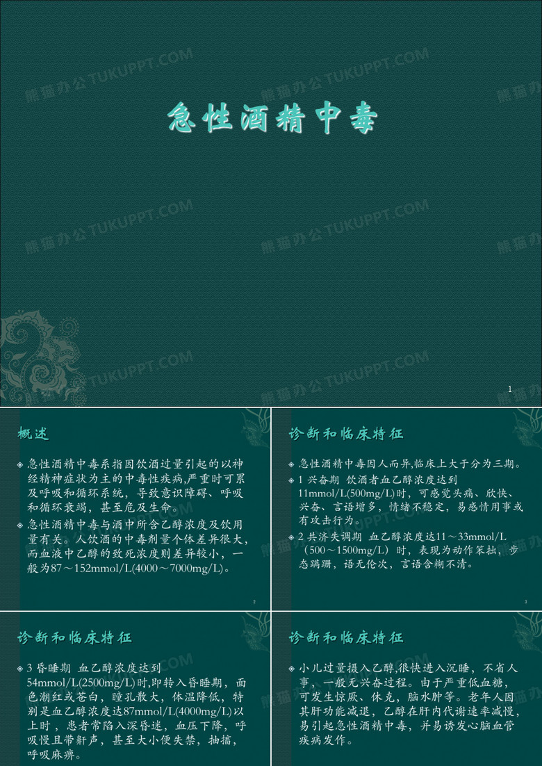 急性酒精中毒