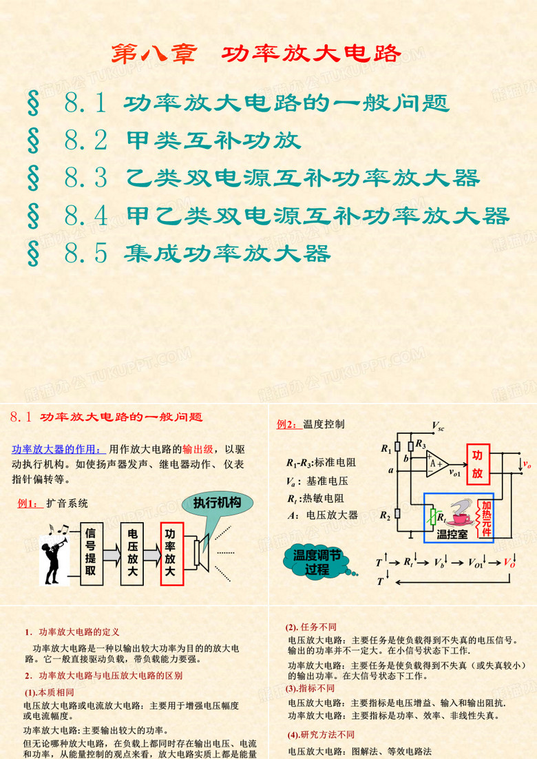模拟电路 功率放大电路