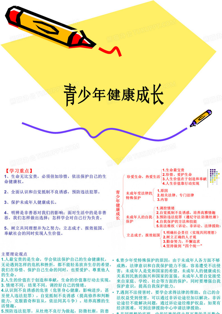 青少年健康成长