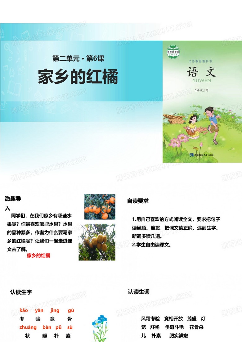 《家乡的红橘》PPT课件