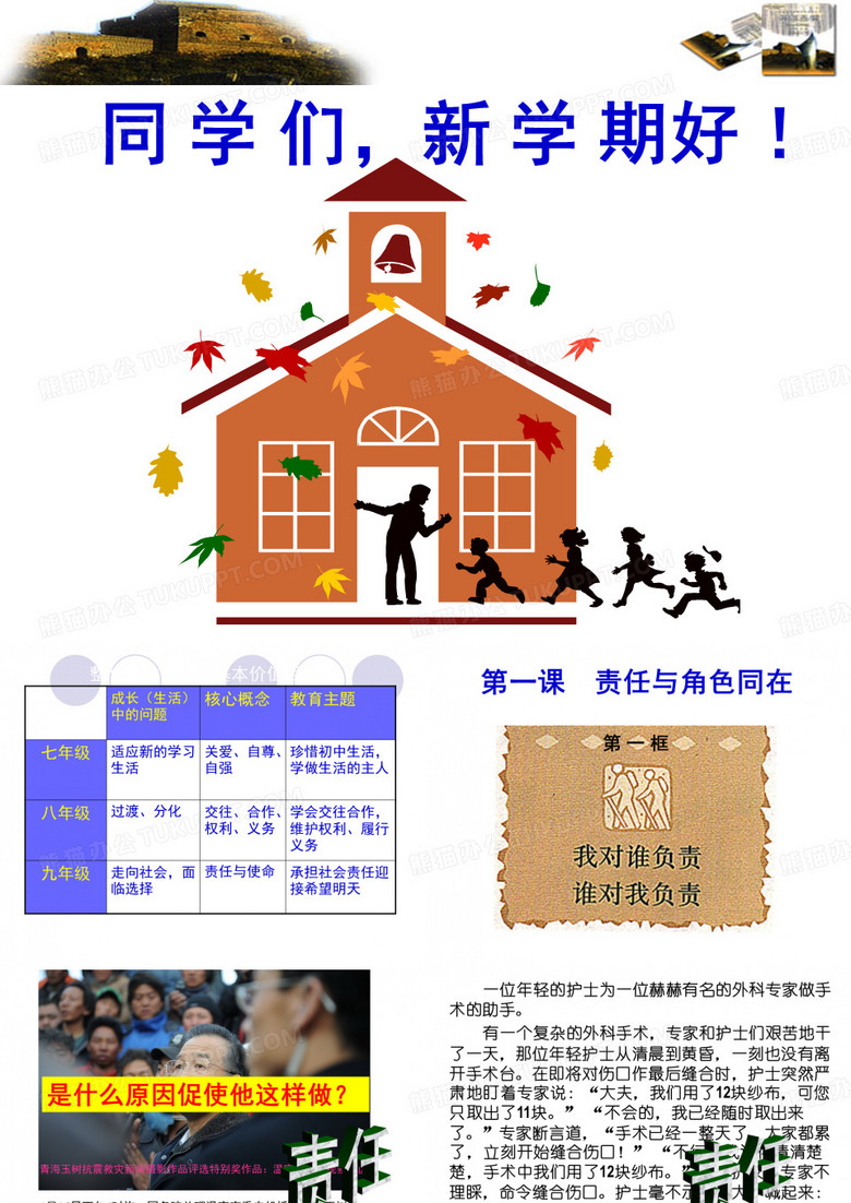 我对谁负责,谁对我负责