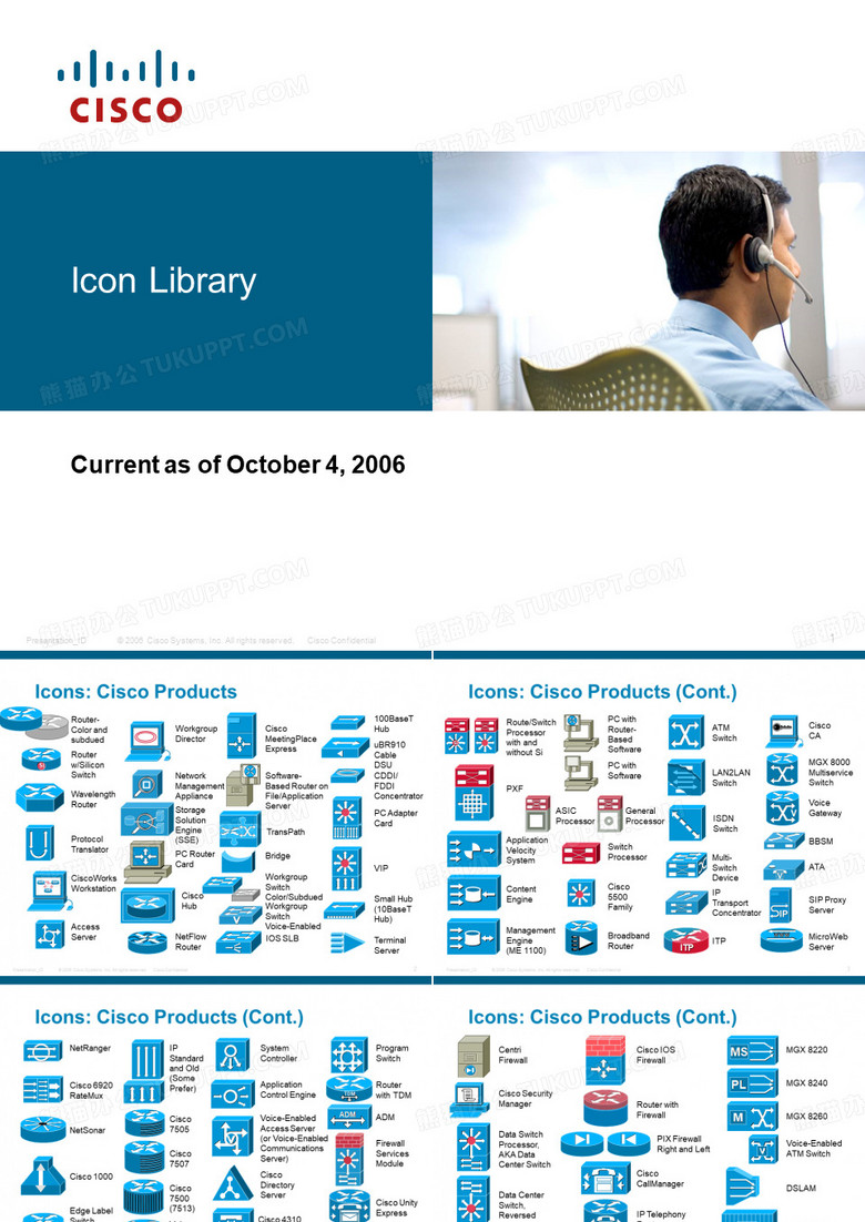 Cisco产品图标库Icon_Library全系列