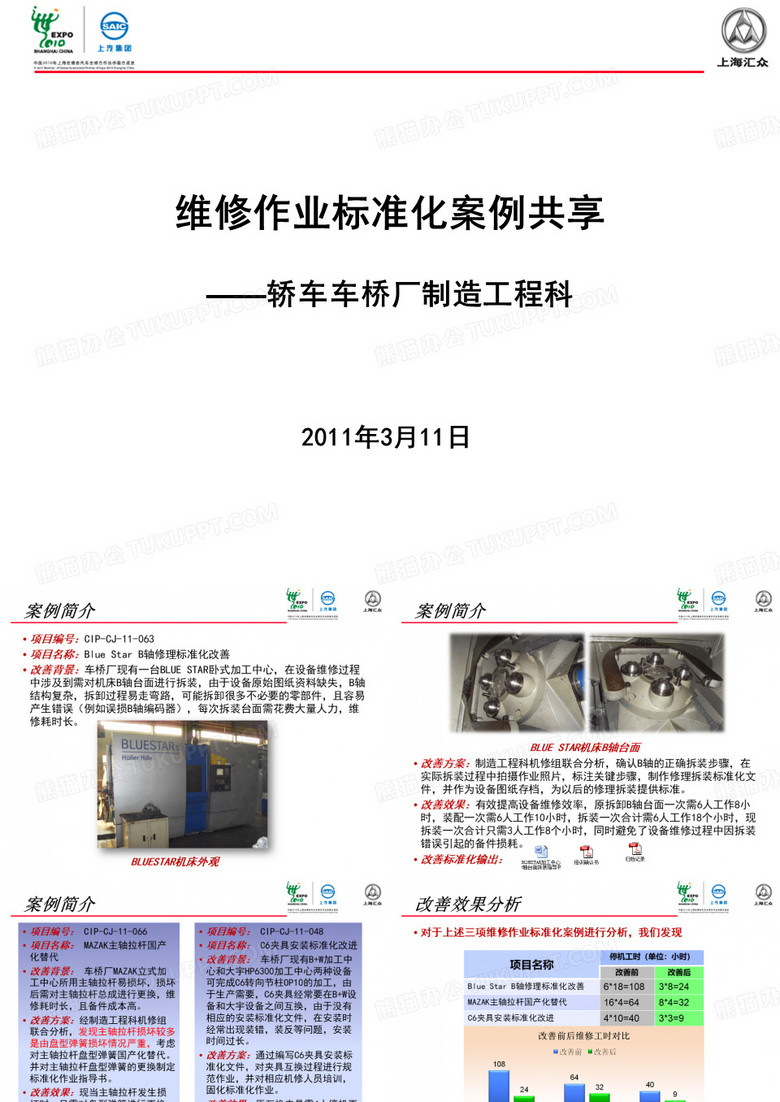 维修作业标准化案例