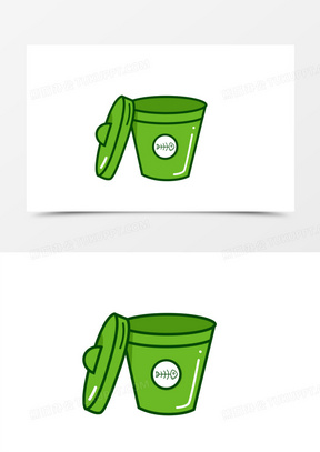 34511卡通手绘垃圾分类厨余垃圾免抠元素4293扁平化垃圾分类厨余垃圾