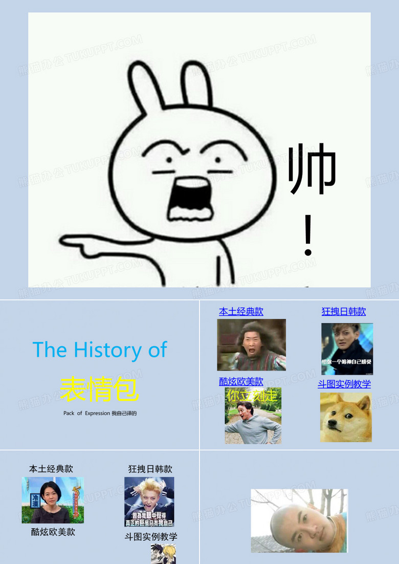 The history of 表情包