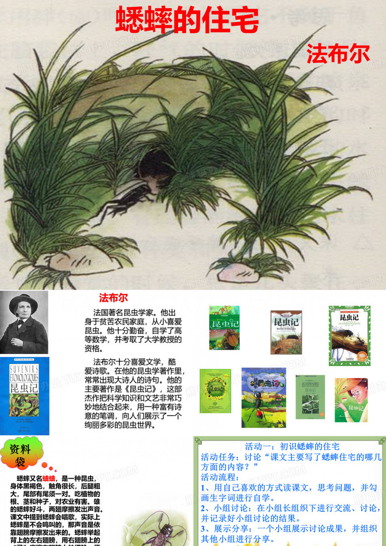 1《蟋蟀的住宅》课件