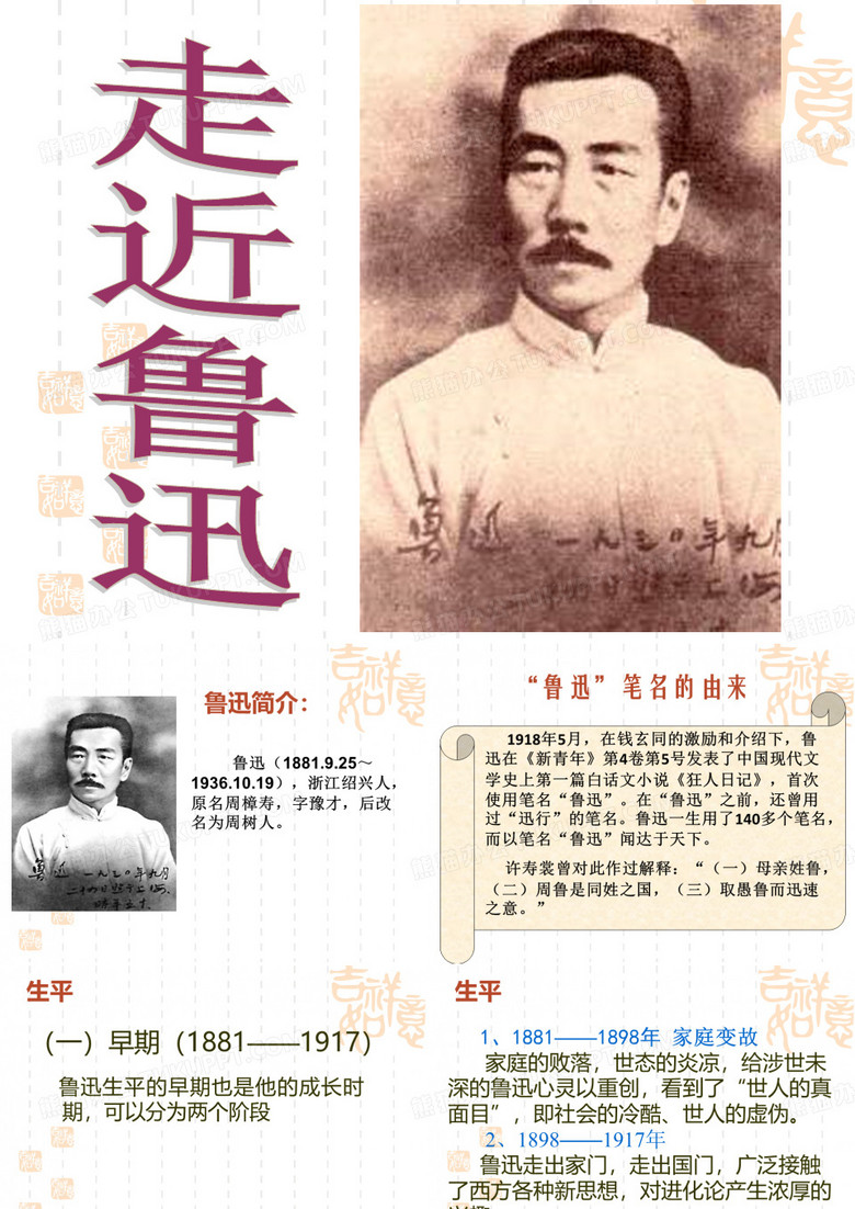 鲁迅简介