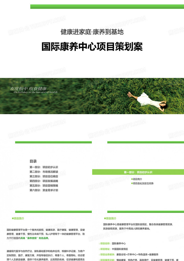 国际康养中心项目策划案