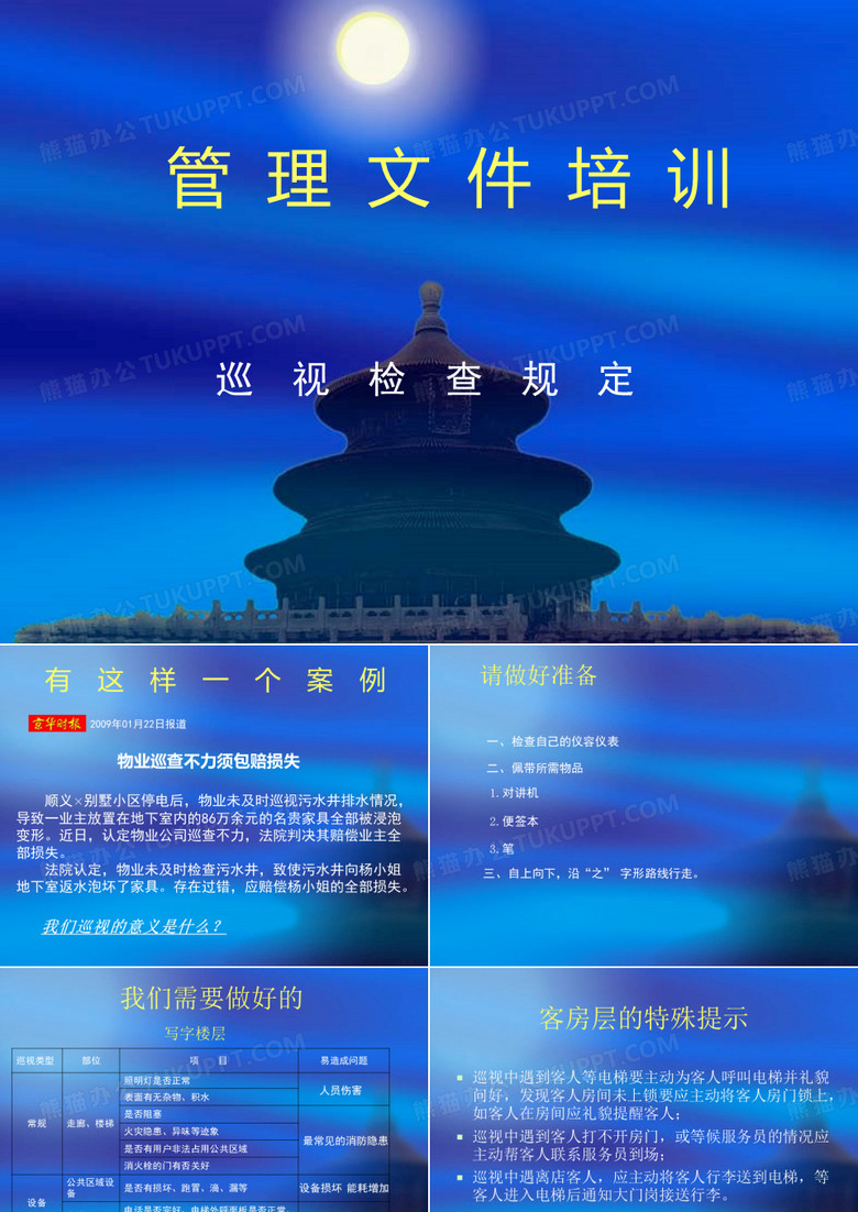 保安巡查培训