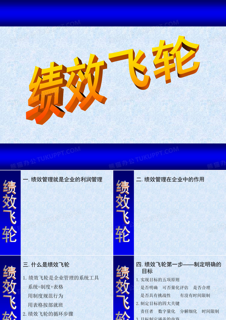 绩效飞轮