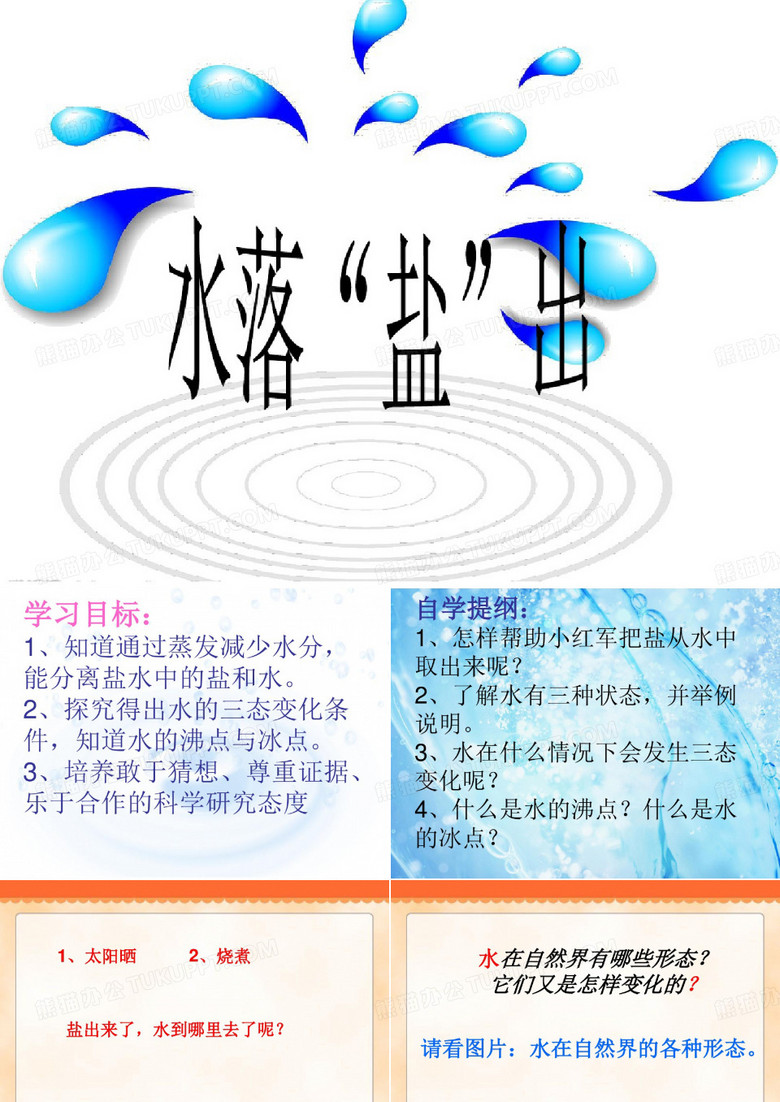 《水的三态变化》