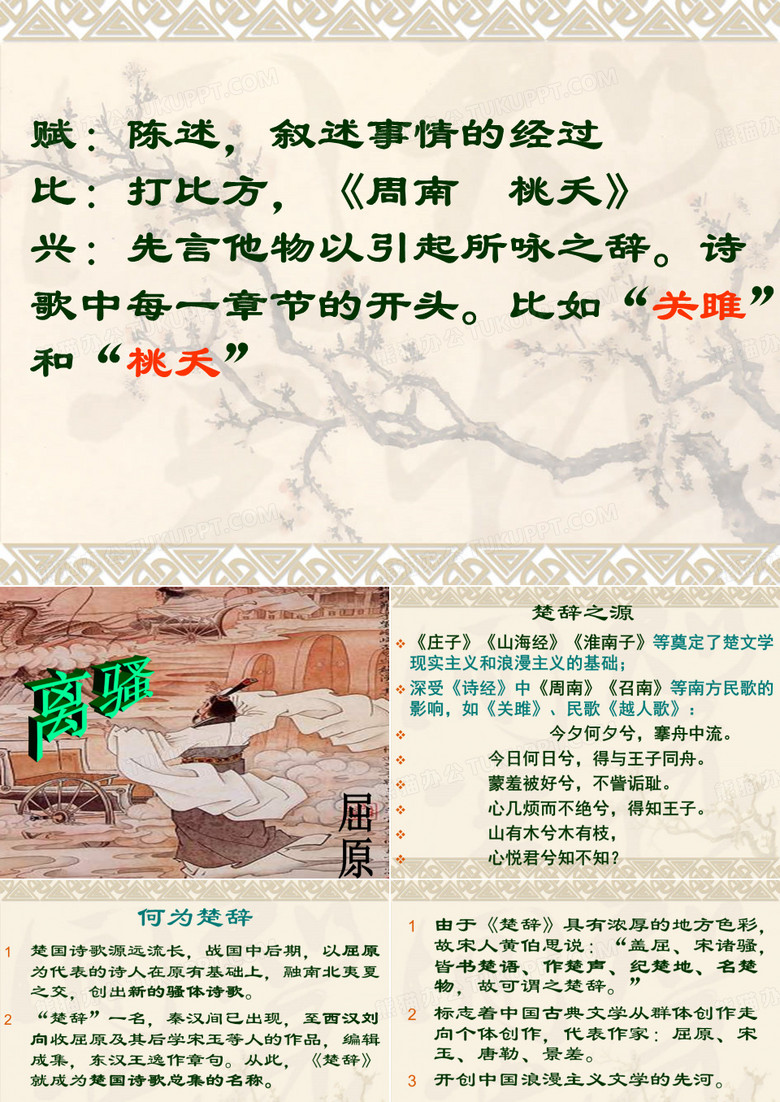《离骚》节选ppt