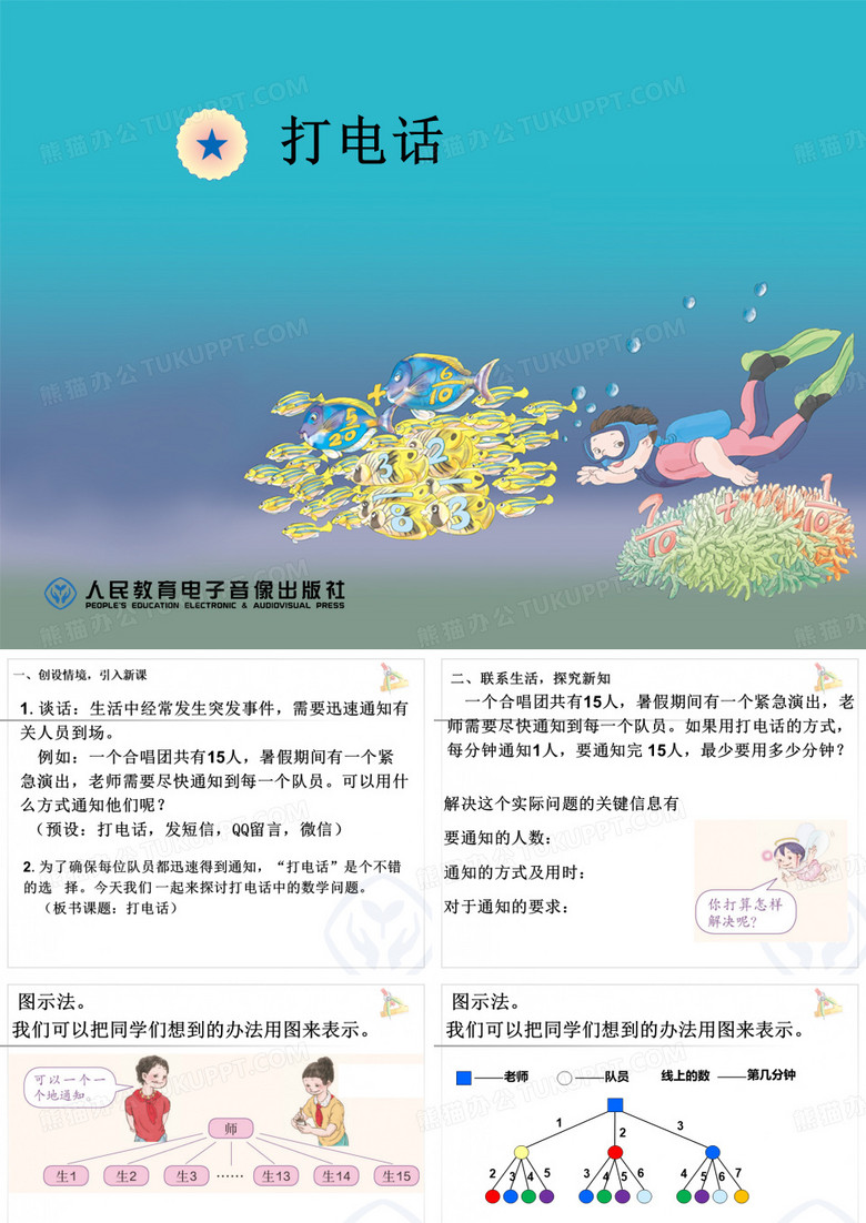 打电话