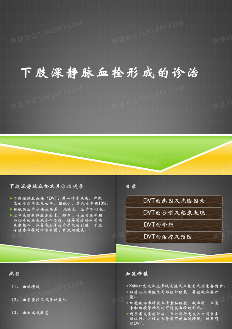 下肢深静脉血栓课件