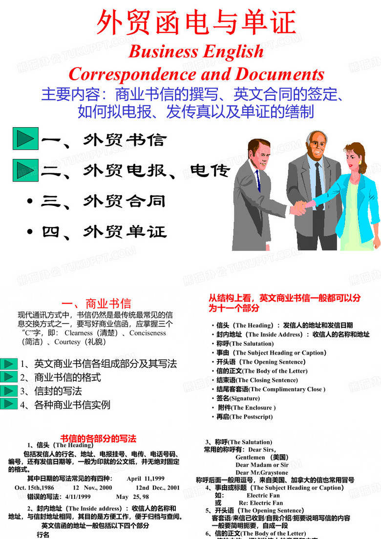 外贸函电与单证