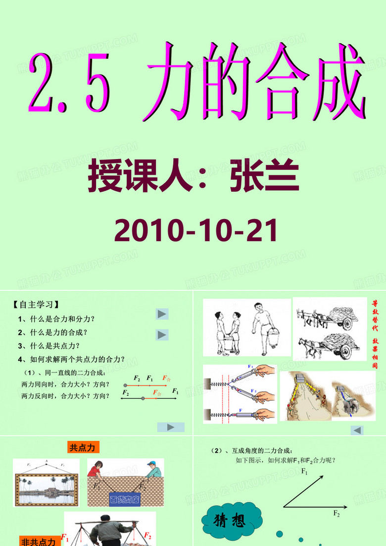 力的合成