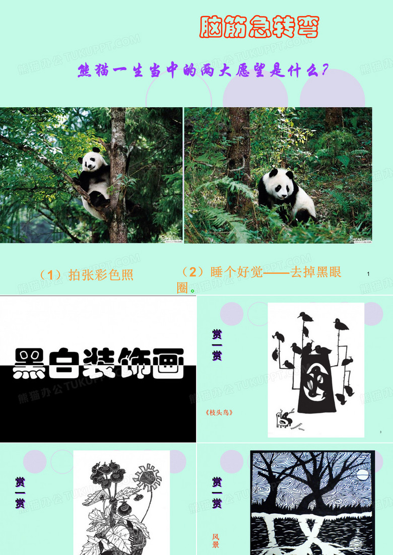 黑白画