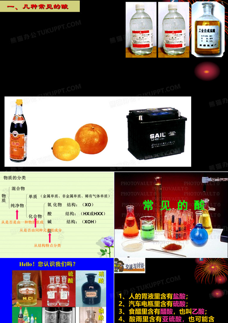 常见的酸