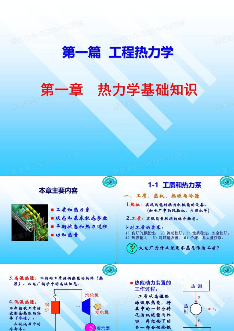 工程热力学热力学基础知识