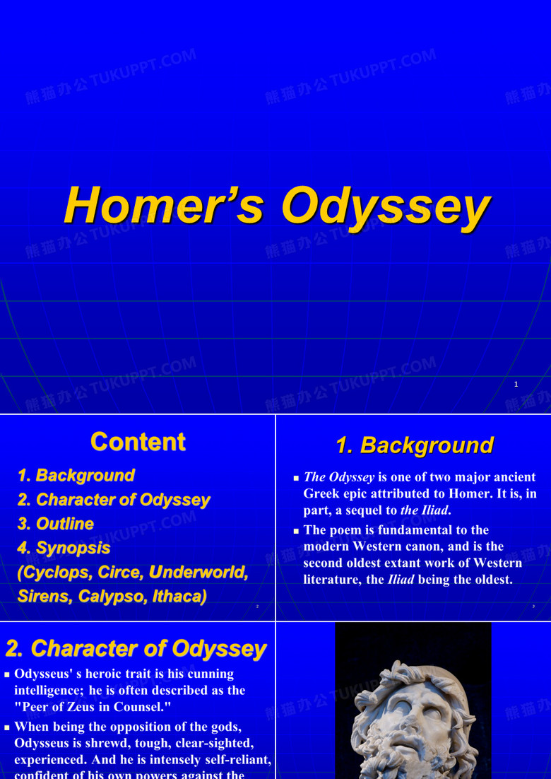 荷马史诗《奥德赛》Odyssey