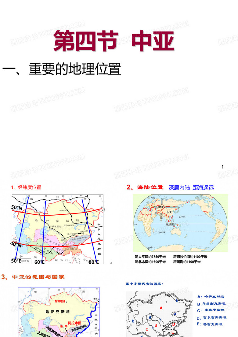 中亚.PPT