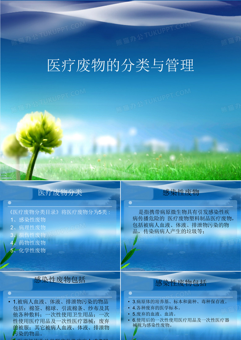 医疗废物的分类与管理 