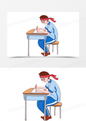 学生考试图片素材