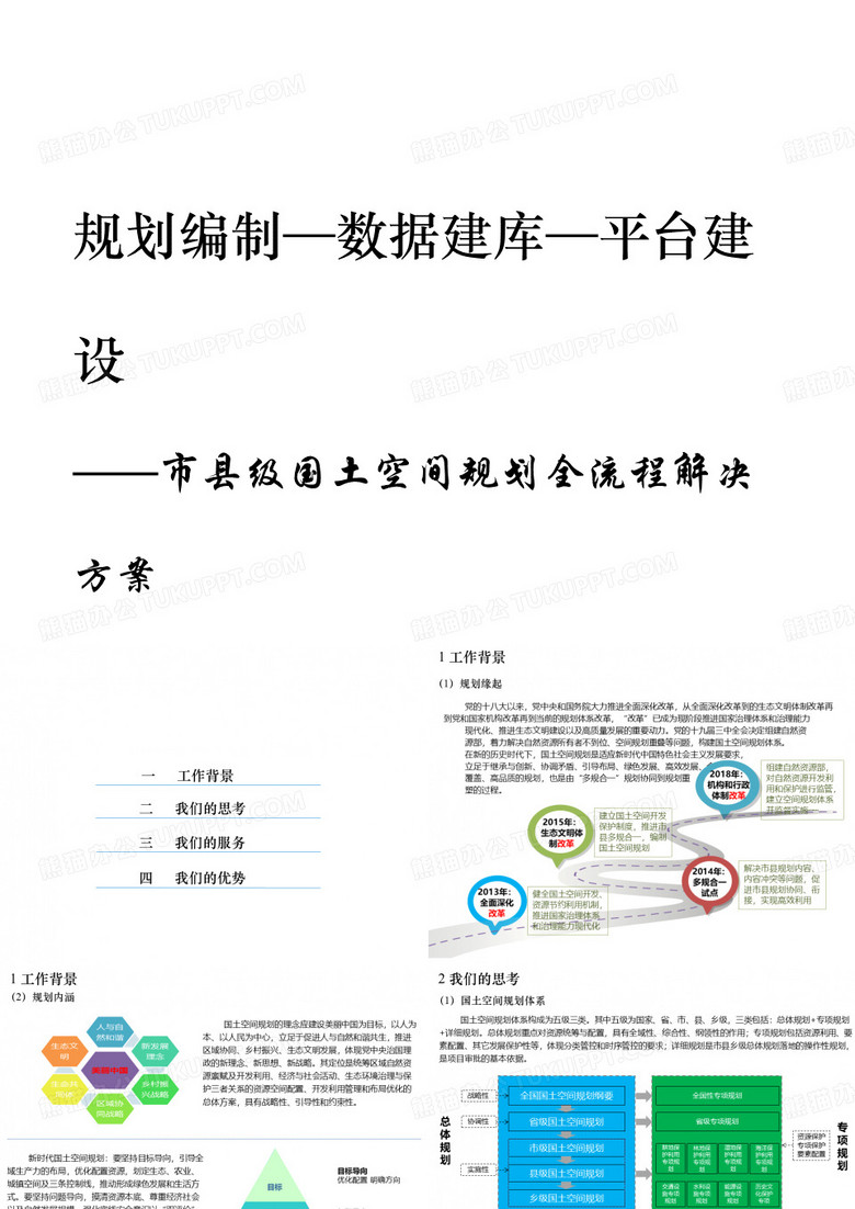 国土空间规划解决方案