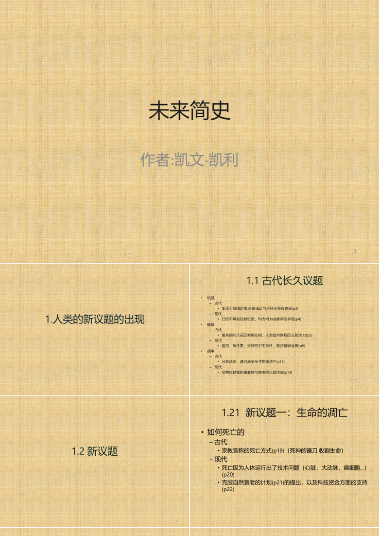 未来简史摘要PPT课件