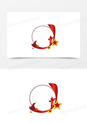 59727铸星龙王星座边框20金色星状边框00六角星边框圣诞卡10圣诞六角