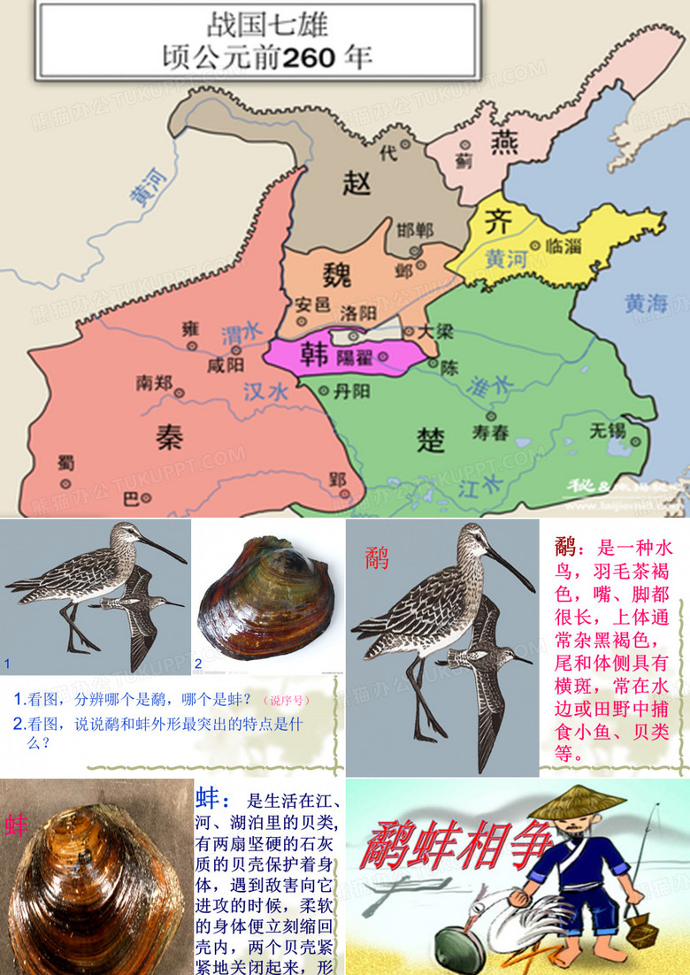 鹬蚌相争