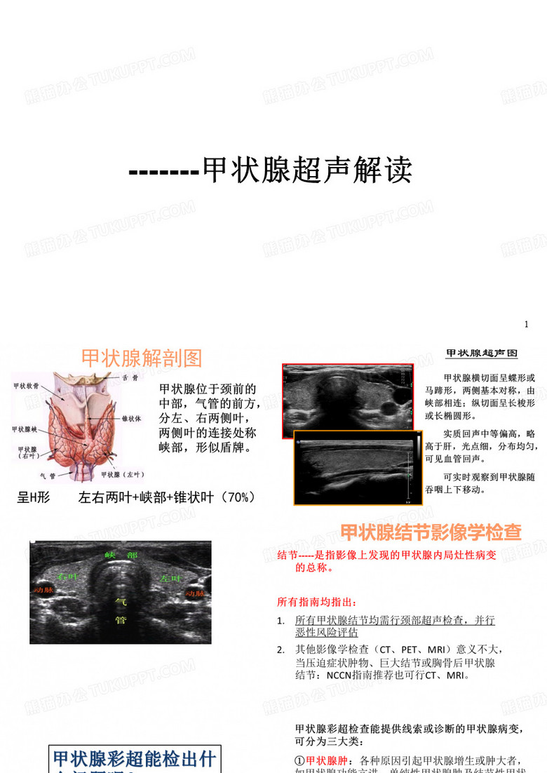 甲状腺的超声解读