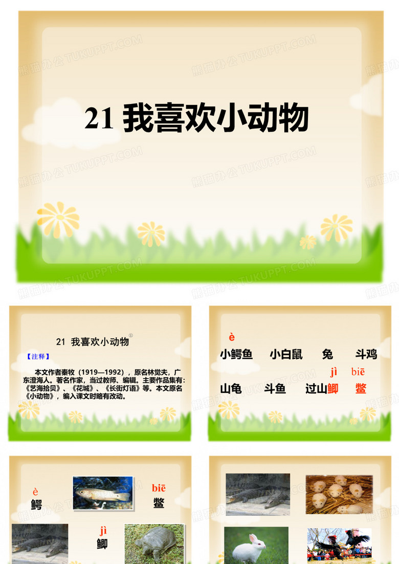 我喜欢小动物