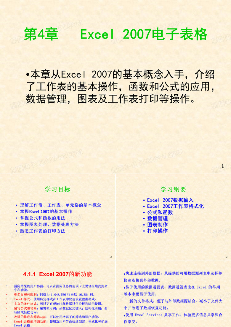 excel电子表格