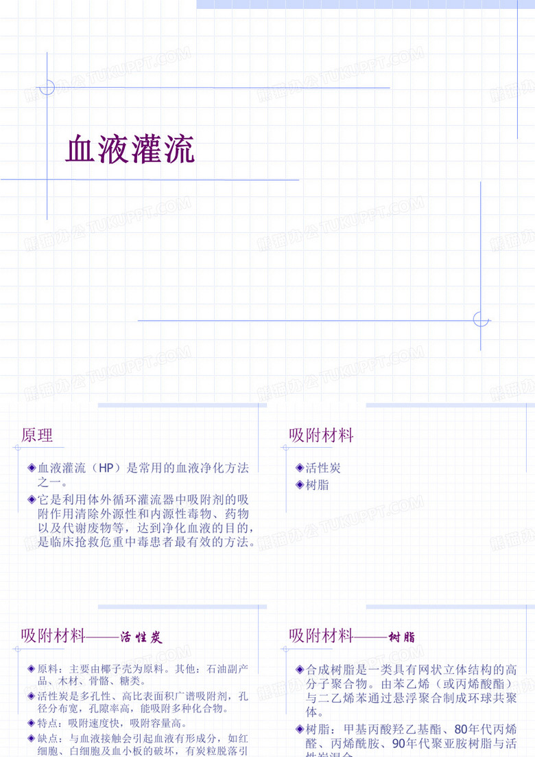血液灌流流程