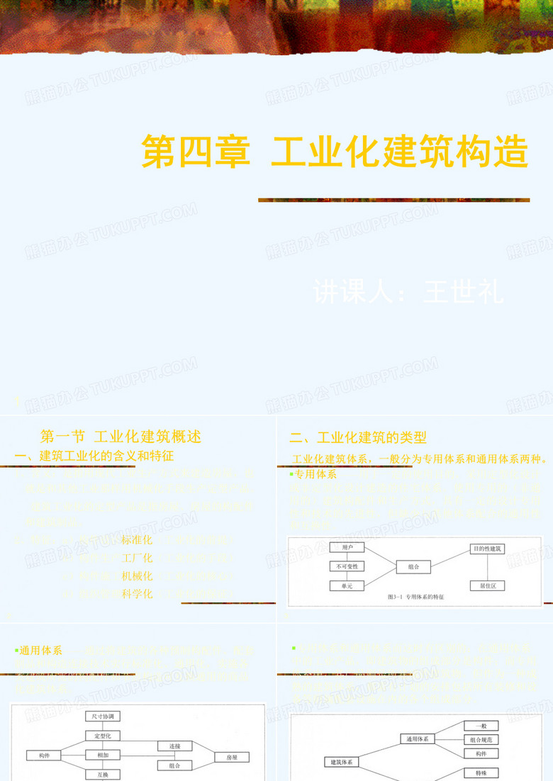 工业化建筑构造(建筑构造二)