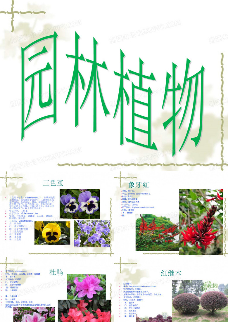 园林植物