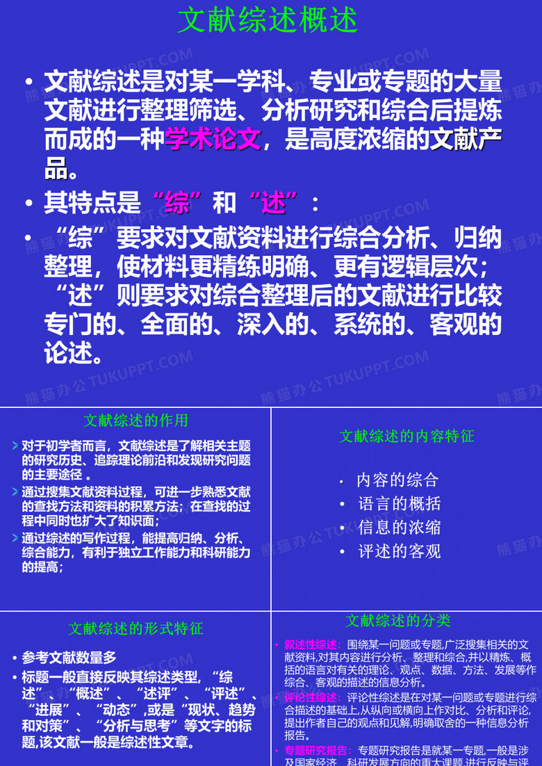 研究生文献综述