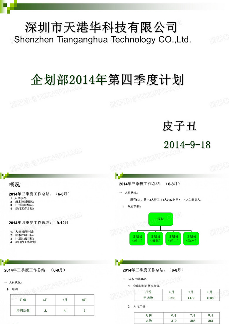 线路板工厂计划部年度规划报告(线路板)