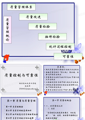 质量控制质量及质量管理