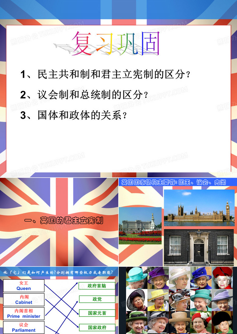政体与英国的君主立宪制