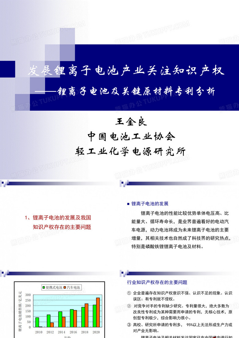 北京新能源会：锂电池材料专利分析