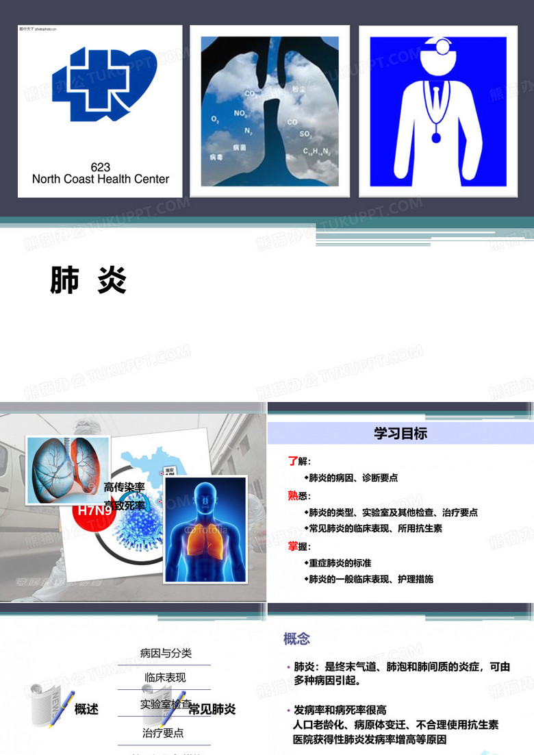 内科护理学 肺炎