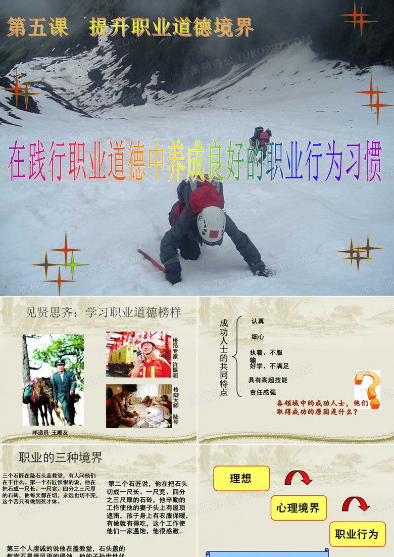 养成良好的职业行为习惯