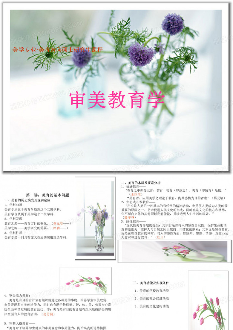 审美教育(大学美育)课件