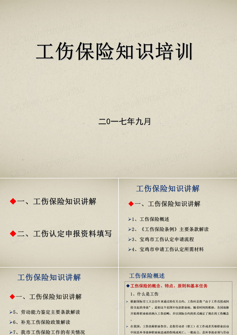 工伤保险条例实施