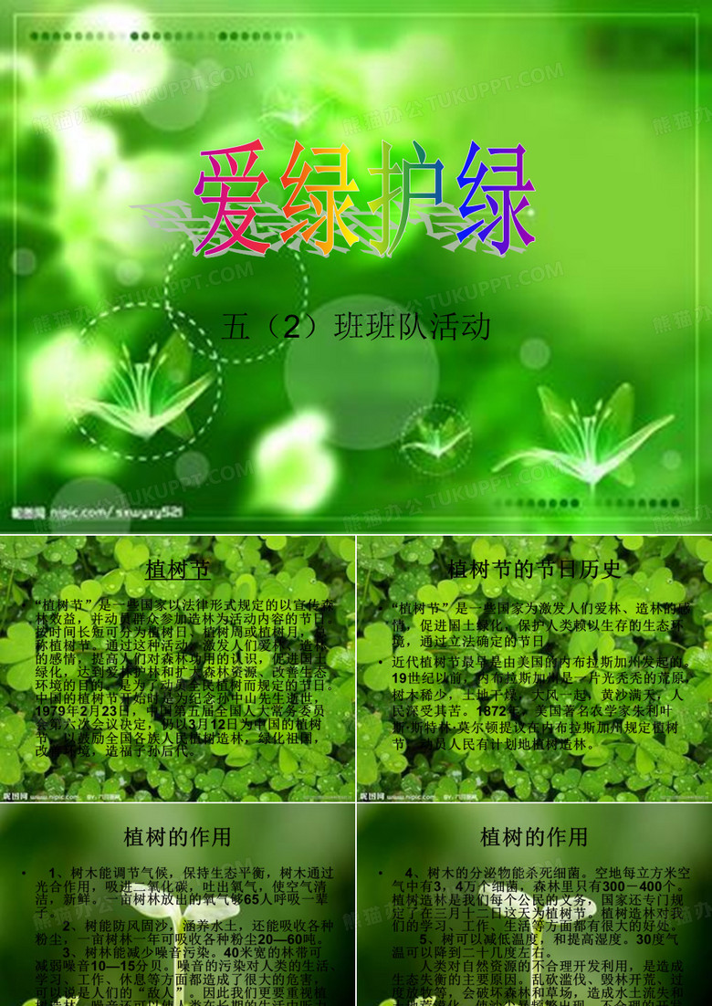 爱绿护绿