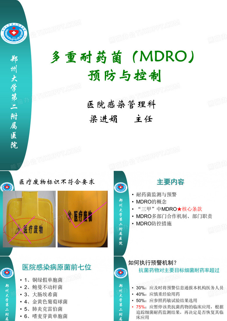 多重耐药菌防控知识